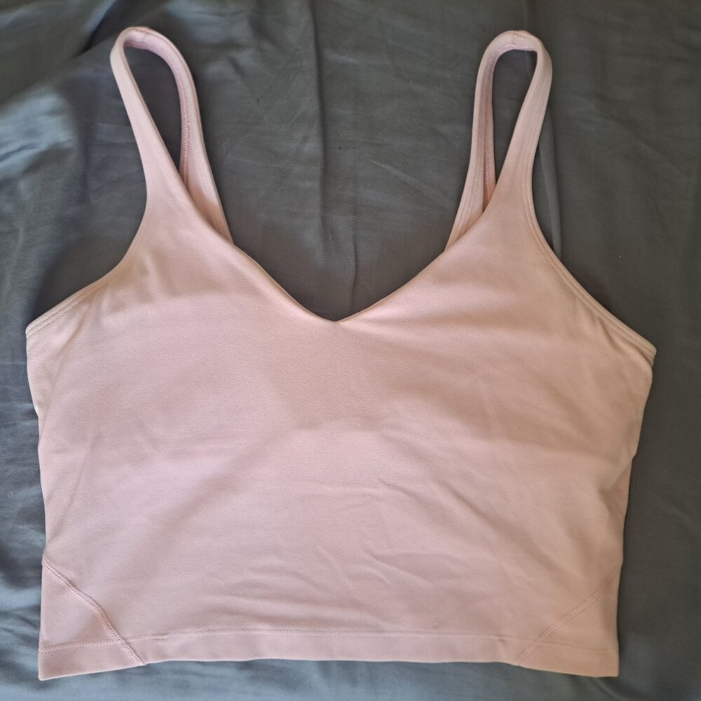 lululemon Align Tank Top Pink Haze size 10